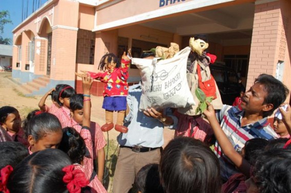 Tripura Puppet Theatre organized campaign on 